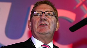 McLuskey: Because nothing says Union Baron like subjecting yourself to regular elections.